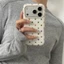 Ốp lưng cứng chấm bi đầy màu sắc tương thích cho iPhone 14 pro max 15 pro max 16 pro max 17 pro max
