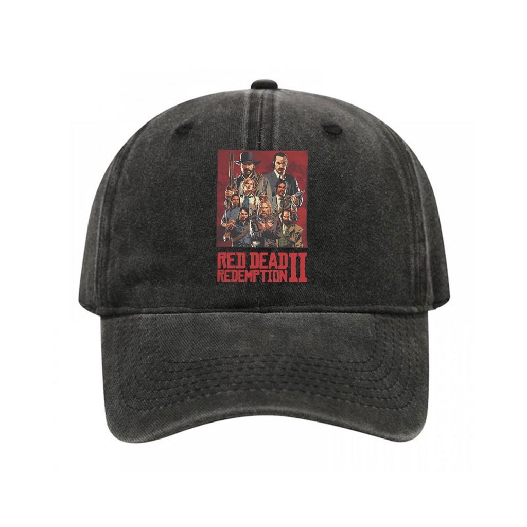 Mũ bóng chày Red Dead Redemption 2, thiết kế thời trang với họa tiết cổ điển