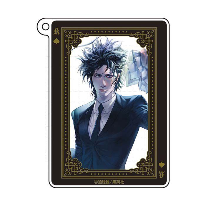 Móc khóa Acrylic Usogui - Baku Madarame / Takao Kaji / Rodin / Gamow (Anime Hình Merch)