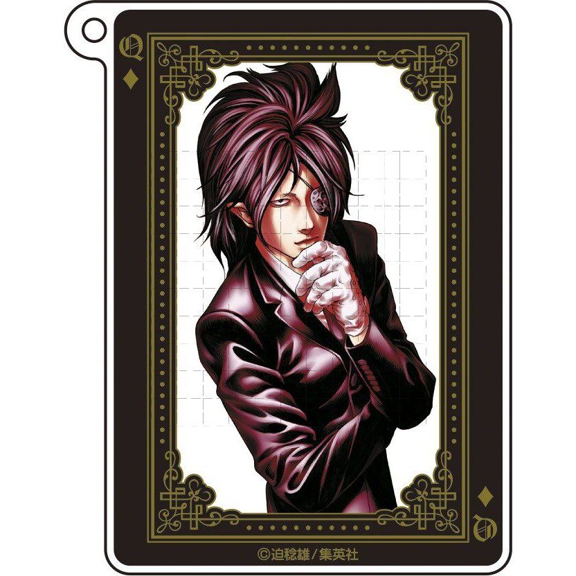 Móc khóa Acrylic Usogui - Baku Madarame / Takao Kaji / Rodin / Gamow (Anime Hình Merch)