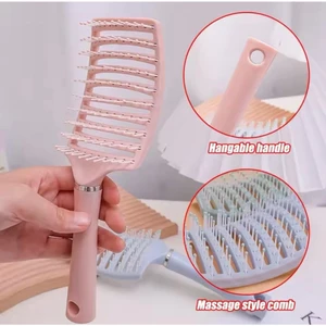 Bàn chải tóc Detangle Bàn chải tóc ướt chuyên nghiệp Lược Massage da đầu Phụ nữ Dụng cụ làm tóc