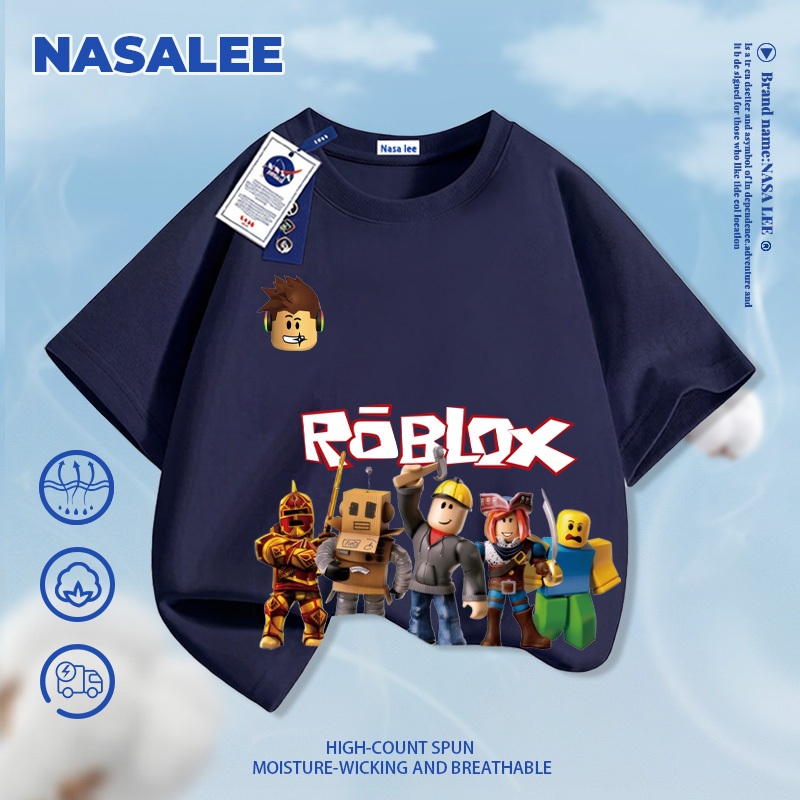 [Giao hàng trong ngày] Quần short trẻ em màu đen NASA, dễ phối đồ mùa hè với họa tiết Minecraft, chất liệu thoáng khí thoải mái cho bé trai và bé gái