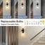 Đèn tường LED ngoài trời IP68 chống nước phong cách Bắc Âu CANMEIJIA – trang trí sân vườn, hành lang, ban công