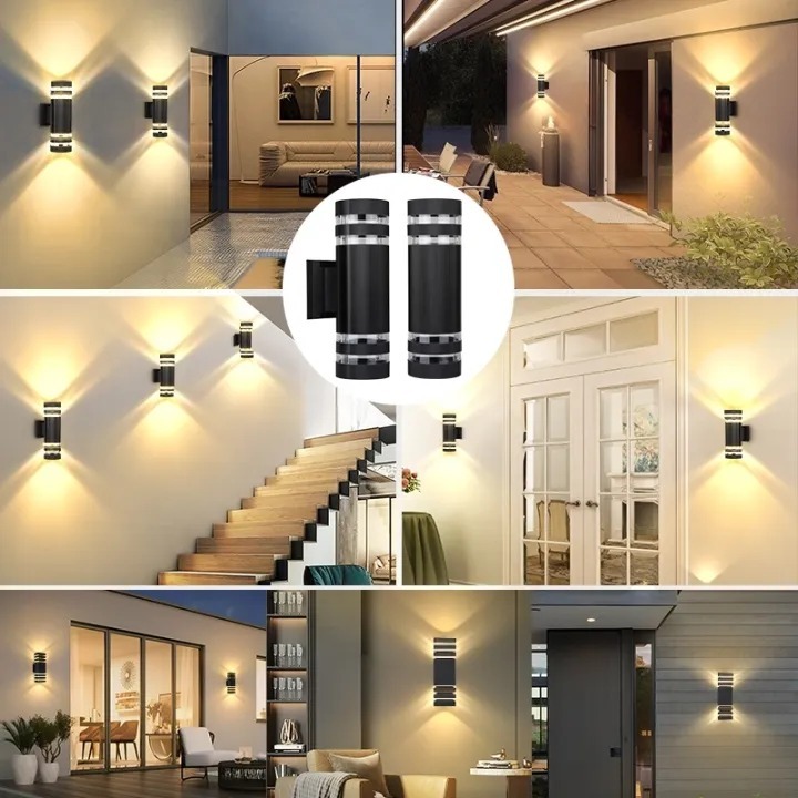 [Mua 1 Tặng 2] Đèn tường LED ngoài trời IP68 chống nước phong cách Bắc Âu CANMEIJIA – trang trí sân vườn, hành lang, ban công