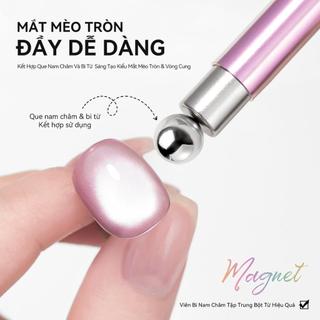 Xì gà nam châm lớn lạ mắt mắt mèo keo đặc biệt đậm siêu mạnh hình trụ nam châm cửa hàng móng tay chuyên nghiệp