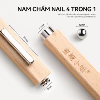 Xì gà nam châm lớn lạ mắt mắt mèo keo đặc biệt đậm siêu mạnh hình trụ nam châm cửa hàng móng tay chuyên nghiệp