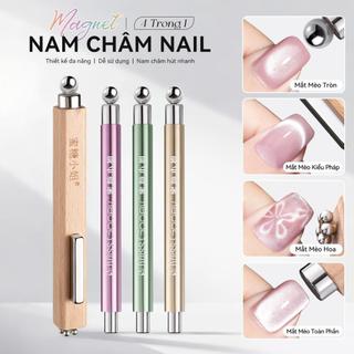 Xì gà nam châm lớn lạ mắt mắt mèo keo đặc biệt đậm siêu mạnh hình trụ nam châm cửa hàng móng tay chuyên nghiệp