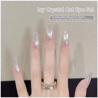 ANNIES Sơn móng tay họa tiết thạch mắt mèo Ice Transparent 12ml