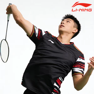 Tay ngắn cầu lông khô tốc độ Li Ning, Áo tập luyện thi đấu dành cho nam và nữ