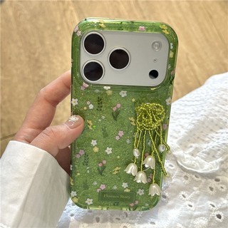 IPhone 17 Pro max 15 Pro Viền họa tiết in hoa chất liệu TPU Vỏ điện thoại xử lý IMD
