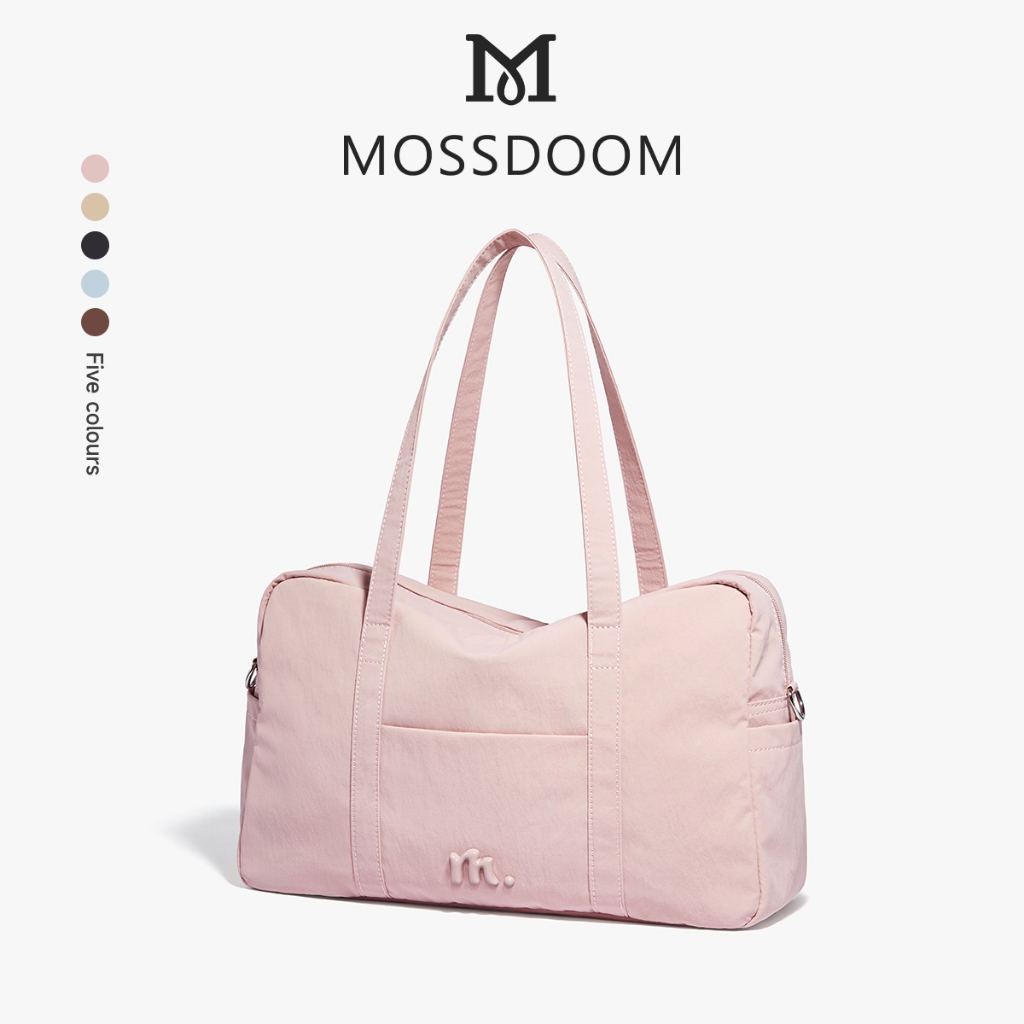 MOSSDOOM Joce Bag Túi Đeo Vai Tối Giản Hàng Ngày Màu Trơn Cơ Bản Túi Du Lịch Dung Tích Lớn Thư Giãn Và