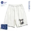 Thương hiệu nổi tiếng của NASA Quần short thông thường màu đen thời trang mùa hè Tai nghe Mỹ in đáy bé trai bé gái