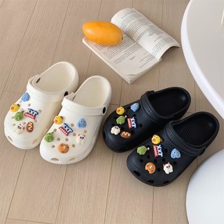 XIXITIAO Dép nam nữ mùa hè, đơn giản thời trang, EVA, thoải mái đi biển, đế mềm, dùng ngoài trời