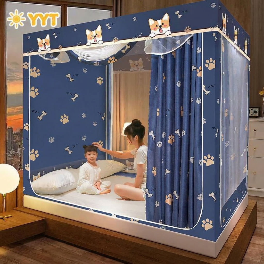 YYT Màn chống muỗi cho trẻ em Chắn Giường  Giường  Không Khoan Tường Bảo vệ em bé khỏi té ngã