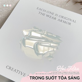 Miss Gooey Mới hai tông màu bột pha lê có độ bóng cao trang trí móng tay làm sáng tông màu da siêu sáng cực quang gương bột