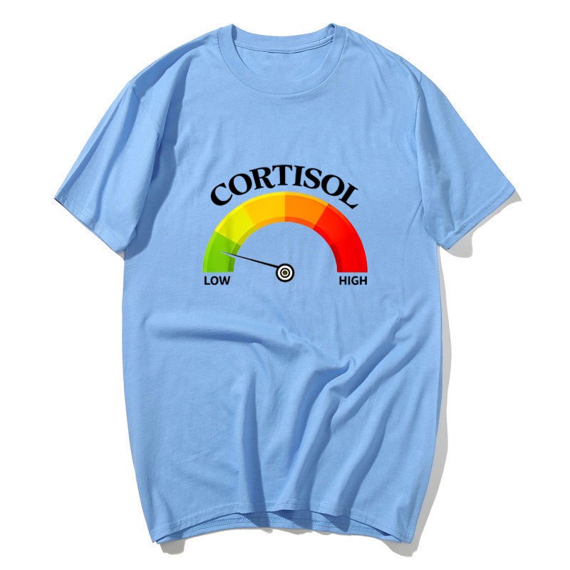 Retro Ngộ Nghĩnh Áo Sơ Mi Tay Ngắn Nam/Nữ, 100% Cotton Giúp Giảm Cortisol