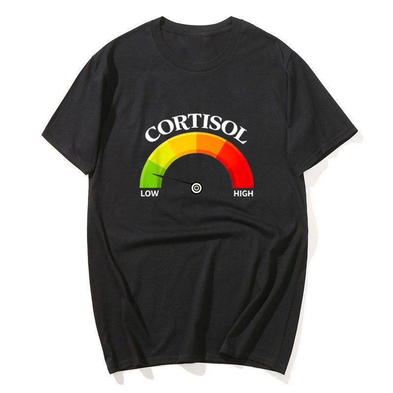 Retro Ngộ Nghĩnh Áo Sơ Mi Tay Ngắn Nam/Nữ, 100% Cotton Giúp Giảm Cortisol
