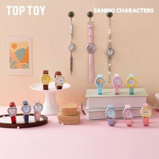 ZW [Chính hãng] TOPTOY Sanrio MyRoom Joint Watch MyRoom Box Chơi hợp thời trang Đồng hồ nữ HelloKitty