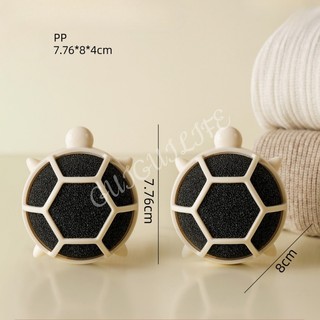Máy giặt hình con rùa Bóng tẩy xơ, Máy bắt tóc thú cưng sử dụng kép ướt & khô cho mèo và chó