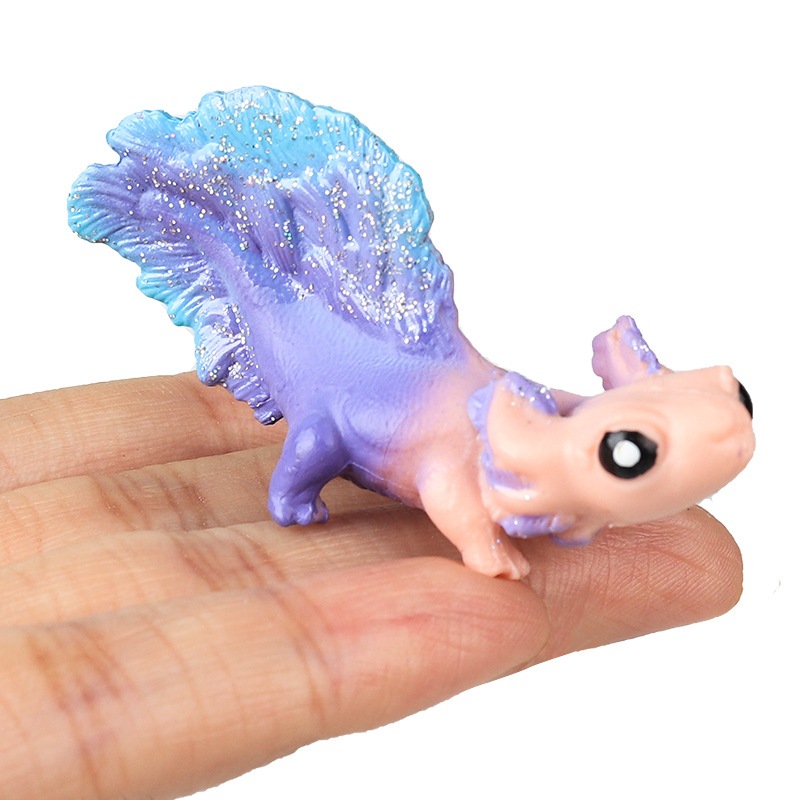 Mô phỏng mô hình động vật salamander elf trẻ em trang trí trang trí đồ chơi dễ thương