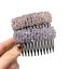 Lược chải tóc zircon thời trang, giúp tóc suôn mượt và gọn gàng