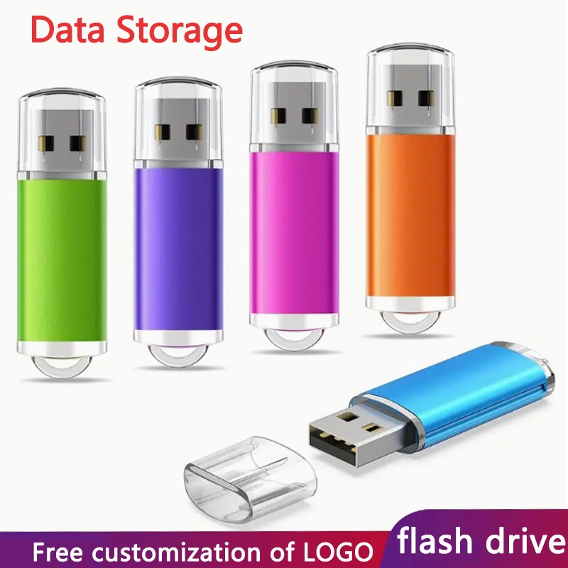 Ổ đĩa flash USB kim loại bền bỉ, hỗ trợ LOGO, màu sắc tùy chỉnh, 128MB / 256MB / 512MB / 4GB / 8GB / 32GB Ổ đĩa flash USB trên ô tô, để chụp ảnh, truyền Video và dữ liệu và sao lưu