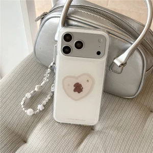 Ốp điện thoại iPhone 17 Pro max 16 Pro max họa tiết chó con TPU materia IMD