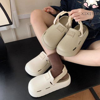 Xixitiao Giải Trí Thể Thao Ngoài Trời Nam Nữ Có Thể Mặc Giày Sandal Đi Biển Đế Mềm EVA