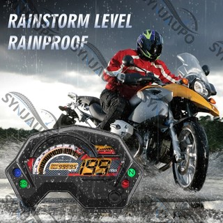 Đồng hồ đo tốc độ xe máy Màn hình LCD kỹ thuật số cho Yamaha FZ16 FZ 2.0 16 FZ S / Fz V1 / Fazer Tachometer