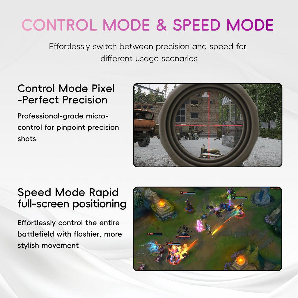 Chuột chơi game Mloong MX302 24.000DPI Công thái học Nhẹ được thiết kế cho các trò chơi FPS Độ trễ siêu thấp cho trải nghiệm thể thao điện tử tối ưu