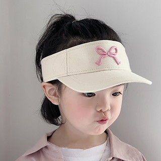 Mũ chống nắng mùa hè cho trẻ em cho bé trai và bé gái Mũ rỗng có họa tiết nơ thêu Thích hợp cho bé 3-8 tuổi và người lớn