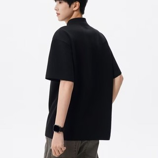 Mỹ Niche Plankton Đẹp Trai Retro Henry Cổ Ngắn Tay Áo polo Nam Nữ Mùa Hè Áo Thun ins Cao Cấp Tất Cả Trận Đấu Top