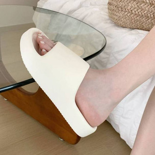 Xixitiao Dép Đi Trong Nhà Dành Cho Nam Và Nữ Màu Trơn Đơn Giản Thoải Mái Kiểu Dáng Nhà Ở Đế Dày