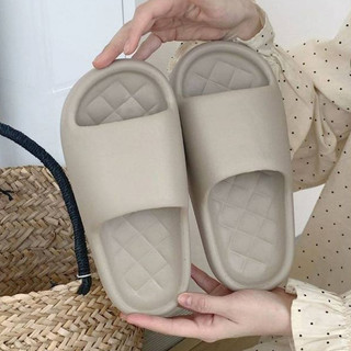 Xixitiao Dép Đi Trong Nhà Dành Cho Nam Và Nữ Màu Trơn Đơn Giản Thoải Mái Kiểu Dáng Nhà Ở Đế Dày