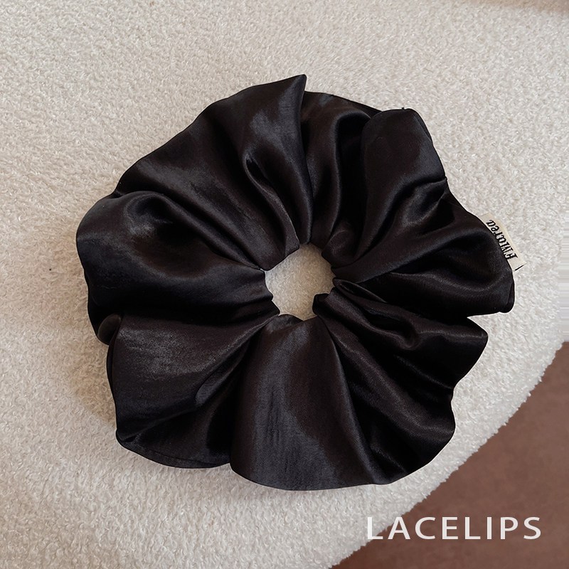 2026 Phong Cách Mới Bóng Tóc Dây Cao Cấp Satin Scrunchy Buộc Tóc