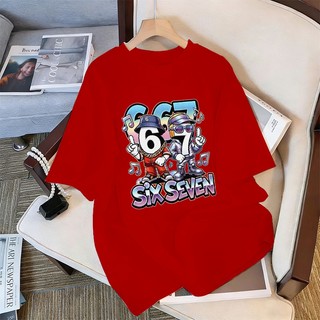 ✨Hàng có sẵn✨WASSUP Áo thun nam in họa tiết 6-7 - Mẫu mới! 100% cotton, thời trang, Unisex.
