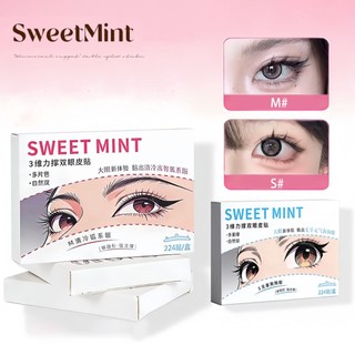 Miếng dán mí mắt đôi SWEET MINT - Miếng dán mí mắt thân thiện với người mới bắt đầu vô hình tự nhiên không dấu vết lâu trôi không thấm nước