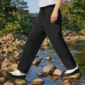 Quần Semir nam co giãn bốn chiều, phù hợp mùa hè, thiết kế eo mới