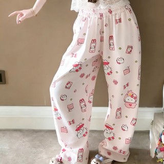 Quần ngủ nữ cotton mỏng mùa hè, thun co giãn thoải mái, mềm mịn thoáng mát, thích hợp mặc ở nhà hoặc ngủ