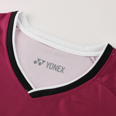 Áo ngắn tay YONEX thoáng khí, khô nhanh, phù hợp cho chạy bộ