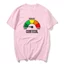 Ngộ nghĩnh Thấp Cortisol Cấp Meme Áo nam Nữ 100% Cotton Áo Sơ Mi Tay Ngắn