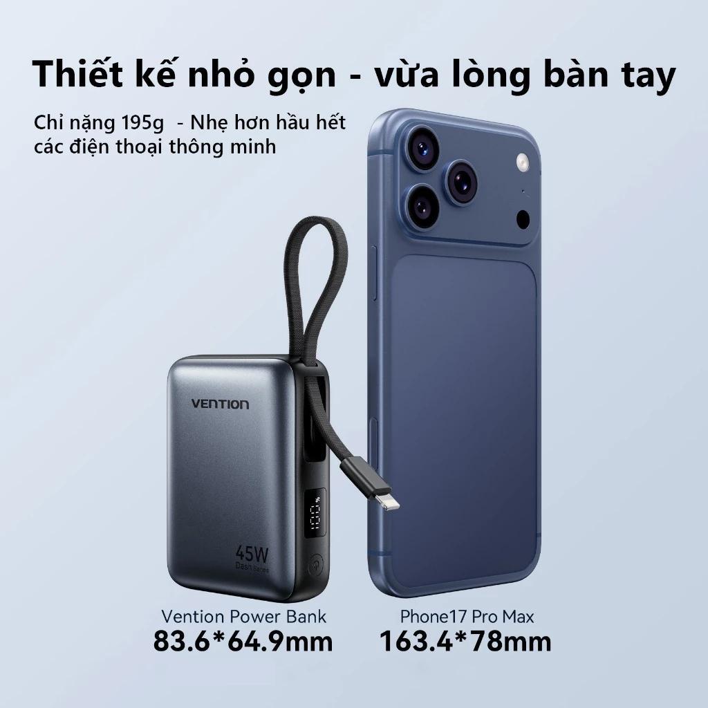 Hỗ trợ sạc nhanh đầu vào 30W giúp nạp lại năng lượng cho pin nhanh chóng