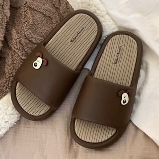 Xixitiao Nhà Vui Vẻ Chó Chủ Dễ Thương Dép Mùa Hè Cặp Đôi Hoạt Hình Thời Trang Flip-Flops