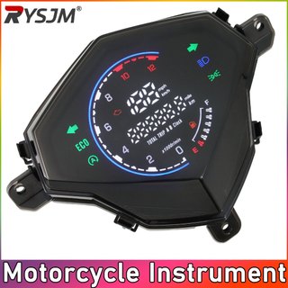 Đồng hồ kỹ thuật số mới Đồng hồ tốc độ Máy đo tốc độ Máy đo tốc độ cho YAMAHA Mio125 MIO i125 Mio110 Mio M3 Phụ kiện xe máy