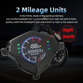 Đồng hồ kỹ thuật số mới Đồng hồ tốc độ Máy đo tốc độ Máy đo tốc độ cho YAMAHA Mio125 MIO i125 Mio110 Mio M3 Phụ kiện xe máy