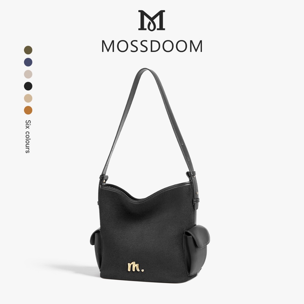 MOSSDOOM Lunor Bag đeo vai nữ  thanh lịch và đa năng Túi đeo vai nữ có thể đảo ngược