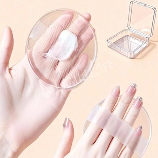 Bột Silicon Puff Cushion Trang Điểm Body Lotion & BB Cream Puff Ướt & Khô Sử Dụng Phù Hợp & Không Thấm Hút