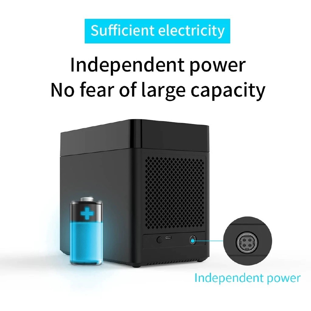 ORICO DS500 Series hdd Docking Station 3,5 inch 5 Bay Vỏ ổ cứng SATA sang USB3.0 / Type-C | BigBuy360 - bigbuy360.vn