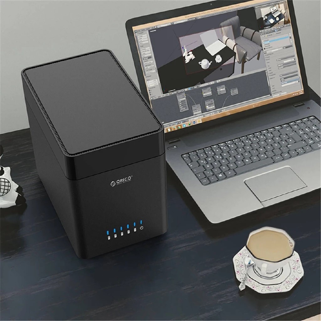 ORICO DS500 Series hdd Docking Station 3,5 inch 5 Bay Vỏ ổ cứng SATA sang USB3.0 / Type-C | BigBuy360 - bigbuy360.vn