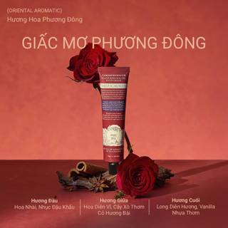 【Hương hoa phương Đông】Roopy Kem dưỡng da tay sử dụng hương thơm ba loại hương thơm, hương thơm lâu trôi dưỡng ẩm nhẹ, kèm tiền thưởng 75g